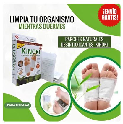 3  Cajas de  Parches Kinoki - Renueva tu cuerpo. Libera tu alma.”